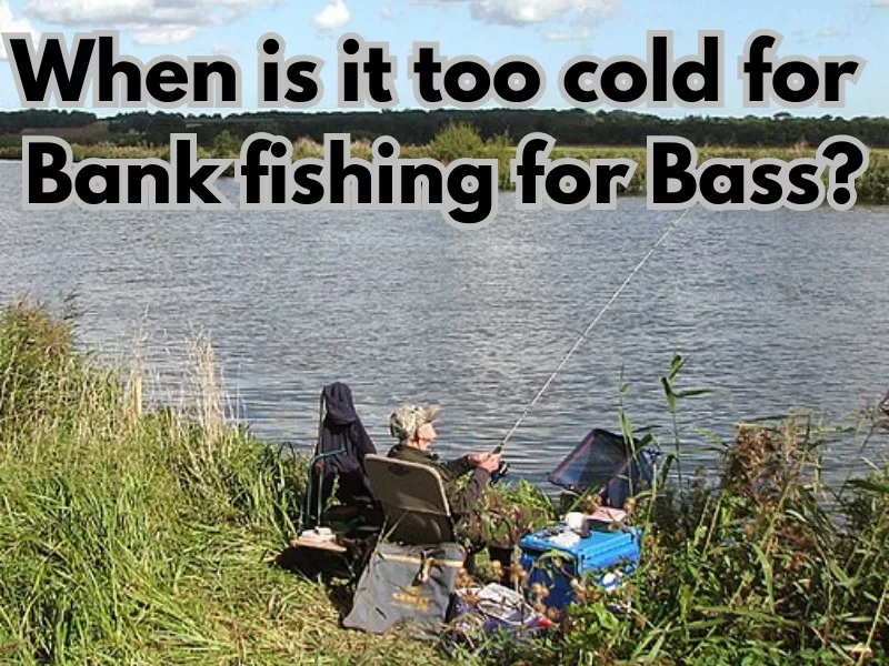 When is it too cold for Bank fishing for Bass